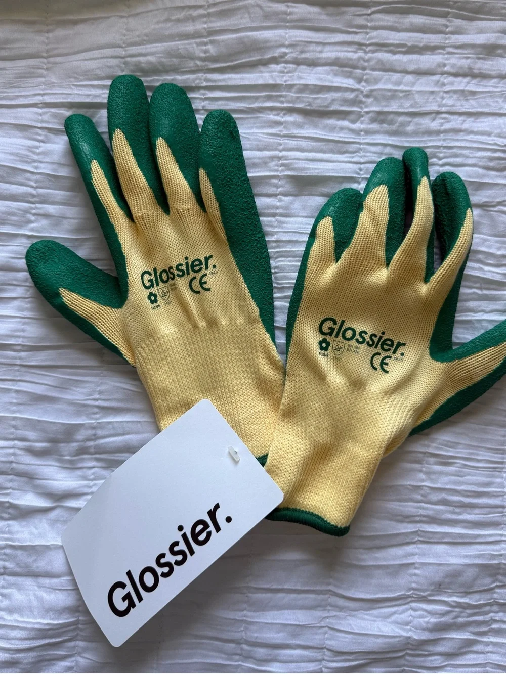 Glossier Fleur Collectible Gardening Gloves